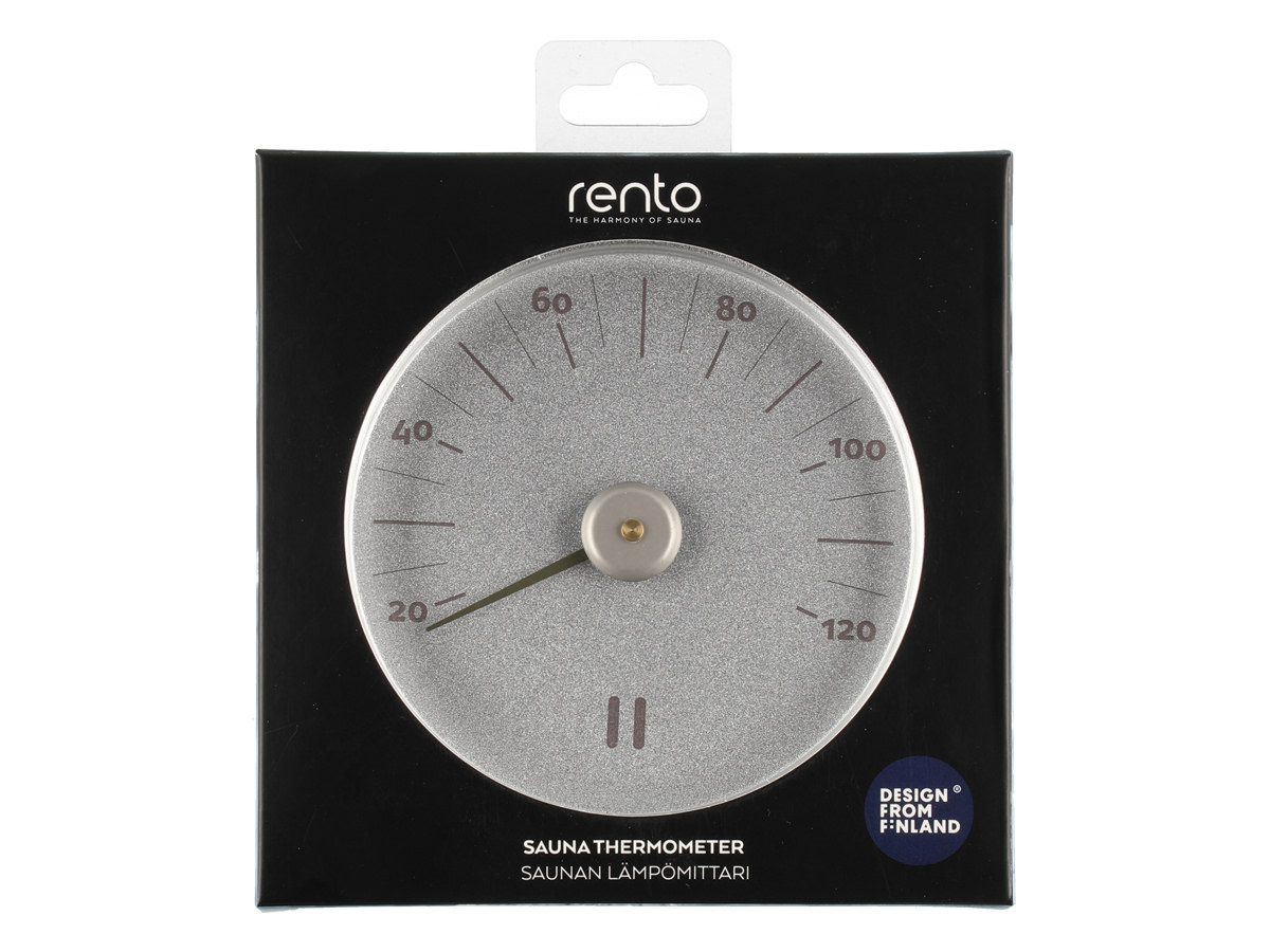 Sauna Thermometer Rento Zilverproduct zoom image #2