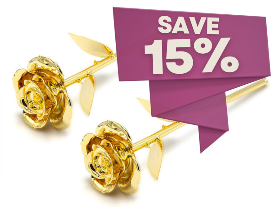 2 Deal - 24K Gouden Roos Aphroditeproduct image #1
