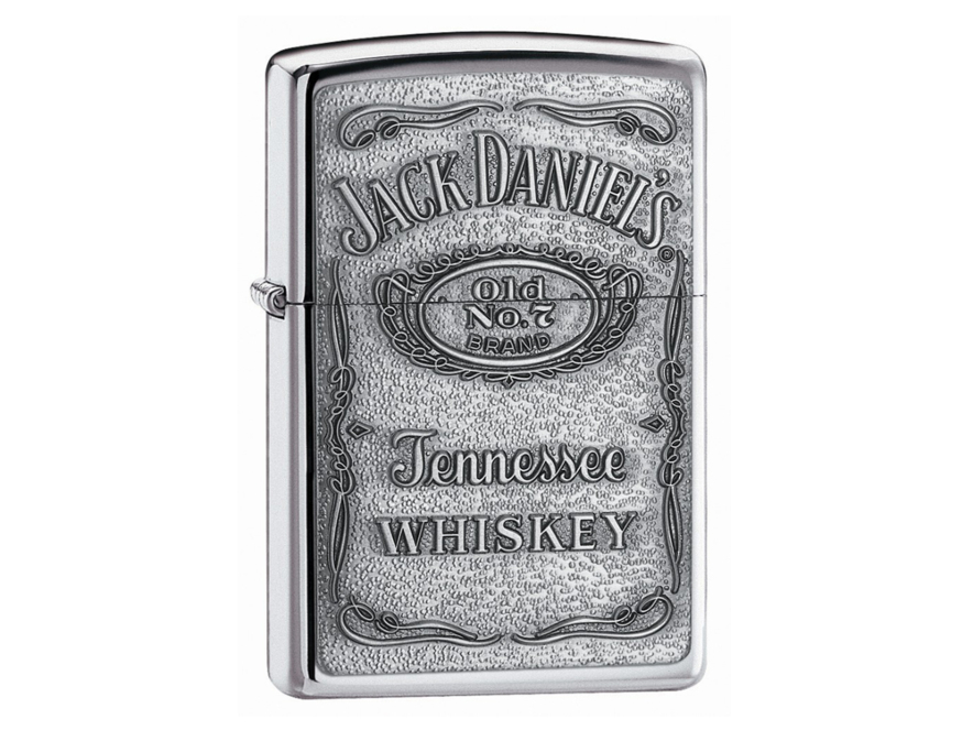 Zippo Aansteker Jack Daniels High Polish Chromeproduct image #1