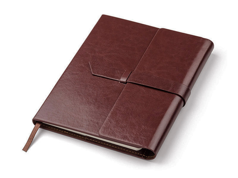 Notitieboek Vasco Eco-leer Bruinproduct image #1