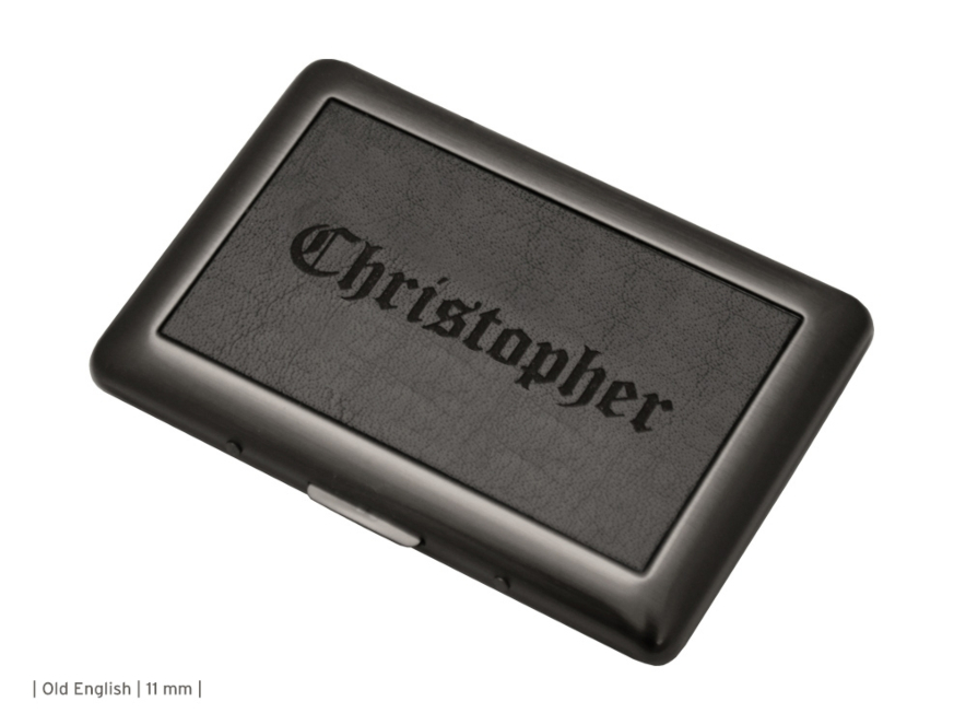 Kaarthouder Carrier Slim Leather Smokeproduct image #4