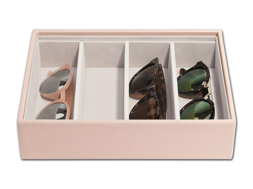 Extra Deel Sieradendoos Stackers Classic Roze Deep 4 Sectionproduct image #2