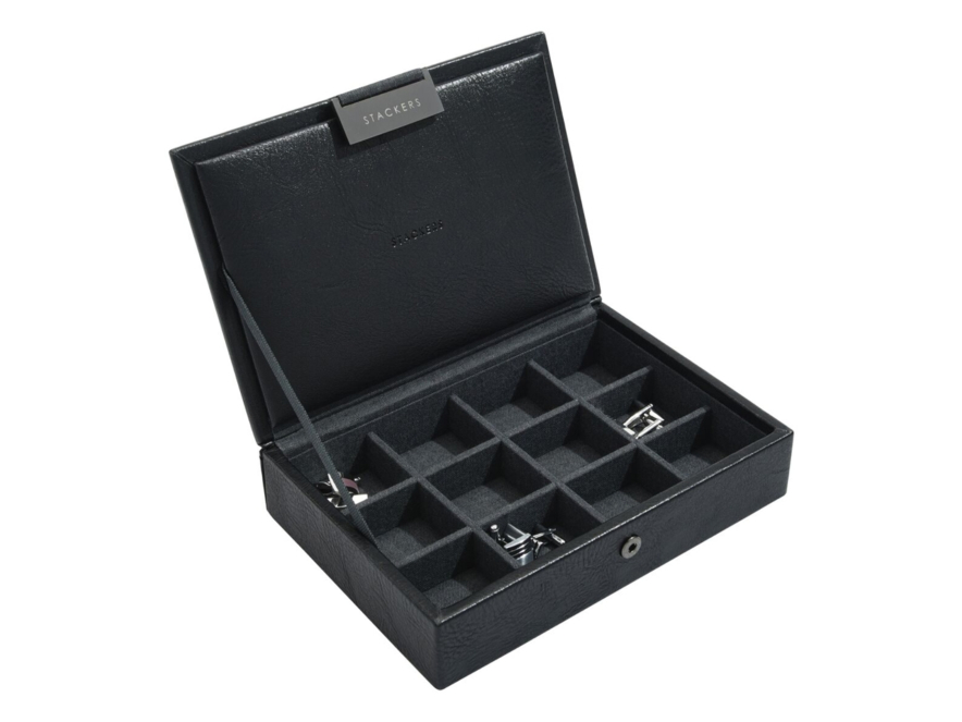 Opbergdoos Manchetknopen Stackers Zwartproduct image #1