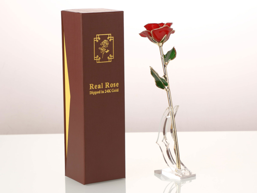 24K Vergulde Roos Frejaproduct image #5