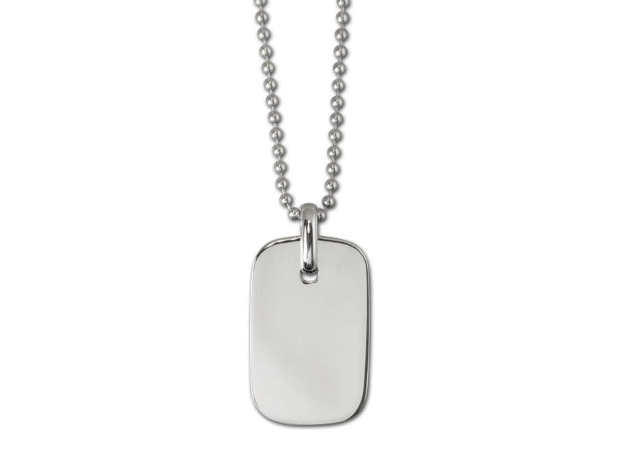 Ketting Hanger ID Tag Zilverproduct image #2