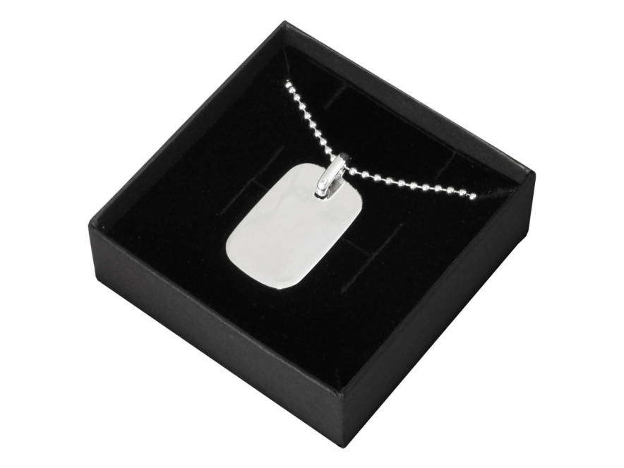 Ketting Hanger ID Tag Zilverproduct image #1