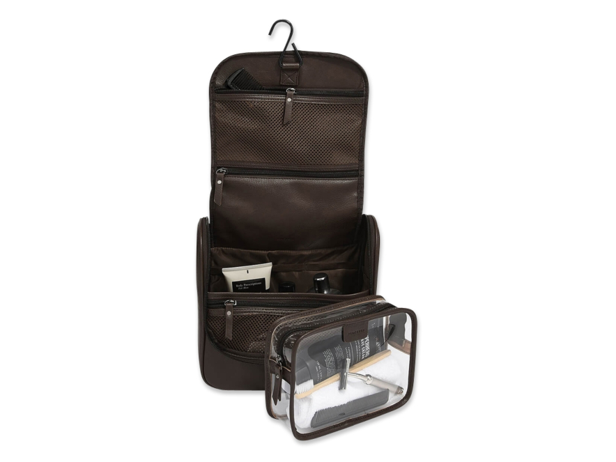 Toilettas Heren Ophangen Stackers Traveller Bruinproduct image #2
