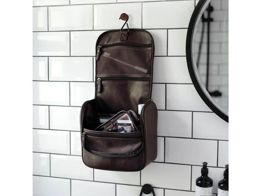 Toilettas Heren Ophangen Stackers Traveller Bruinproduct image #5