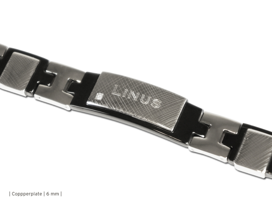 Armband Heren Inori Identity Steel Blackproduct image #2