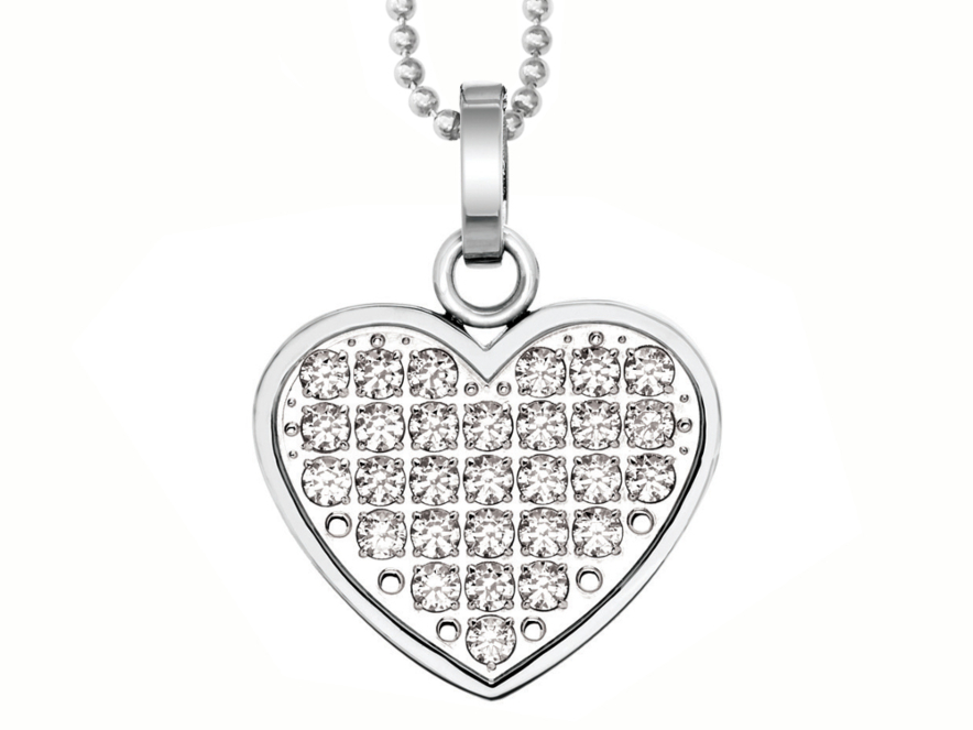 Ketting Hanger Dames Sparkly Heartproduct image #1