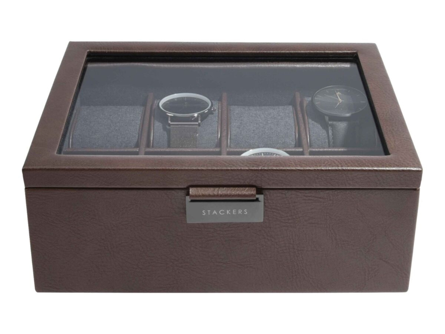 Horlogedoos Mannen Stackers Bruin 8product image #3
