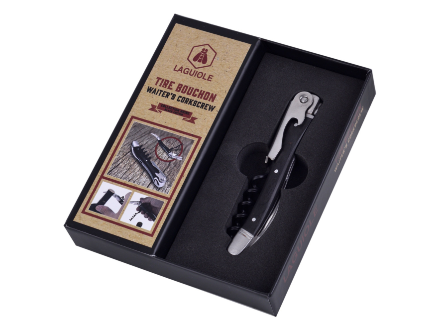 Kurkentrekker Laguiole Black Woodproduct image #1