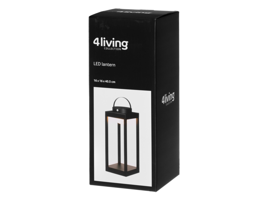 Windlicht LED 4-Living Zwart 40,5 cmproduct image #3