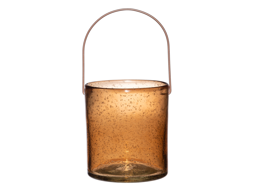 Windlicht Barnsteen Fanni K Bubble Amber 14 cmproduct image #1