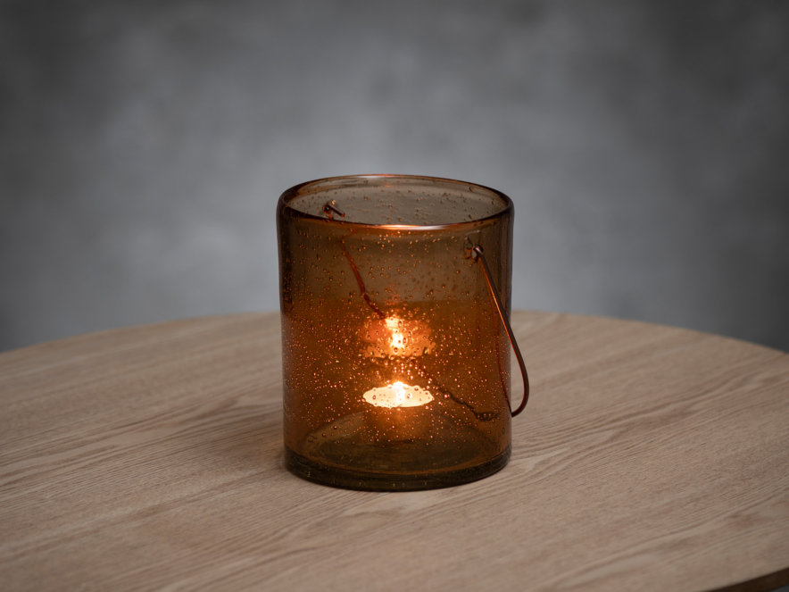 Windlicht Barnsteen Fanni K Bubble Amber 14 cmproduct image #2