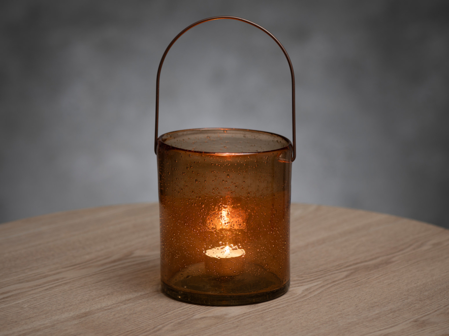 Windlicht Barnsteen Fanni K Bubble Amber 14 cmproduct image #3