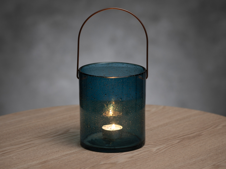 Windlicht Blauw Fanni K Bubble Midnight Blue 14 cmproduct image #3