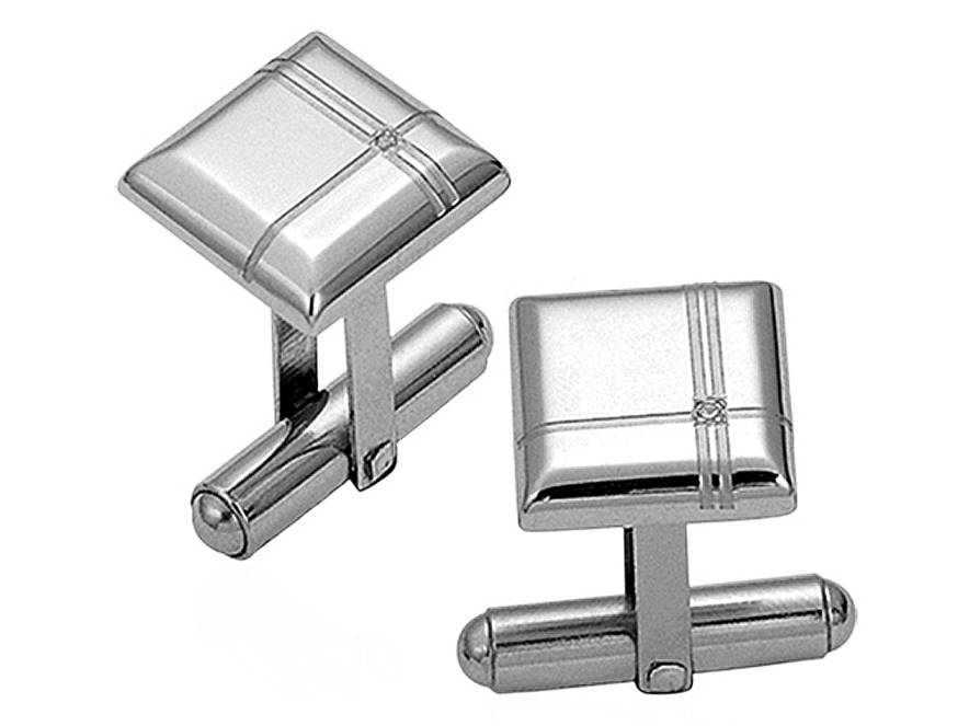 Manchetknopen Steel Eleganceproduct image #1