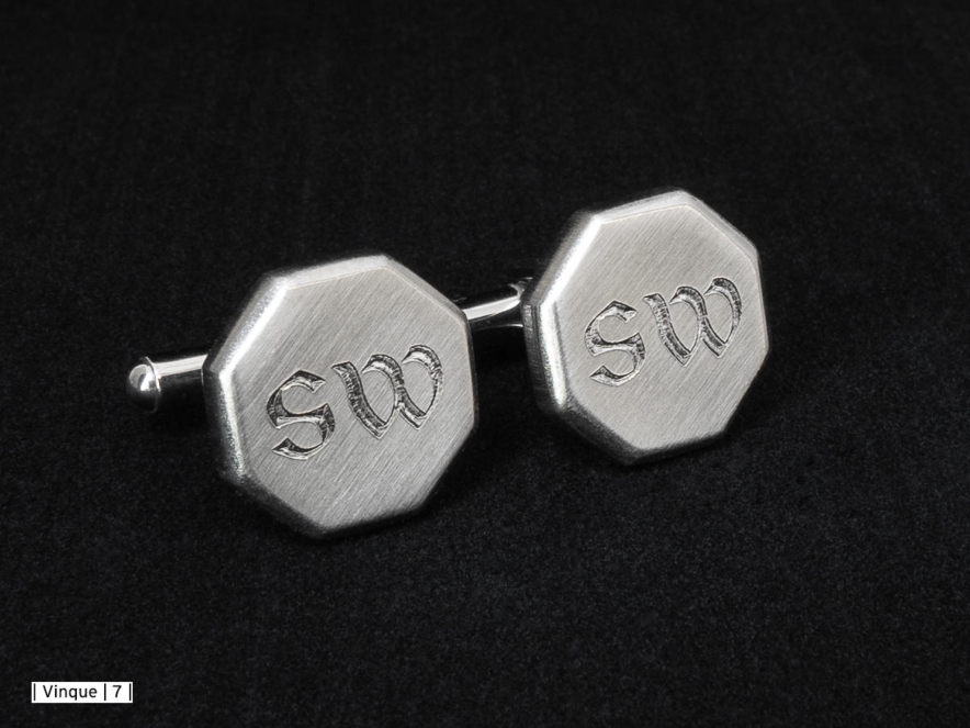 Manchetknopen Octagon Steelproduct image #2