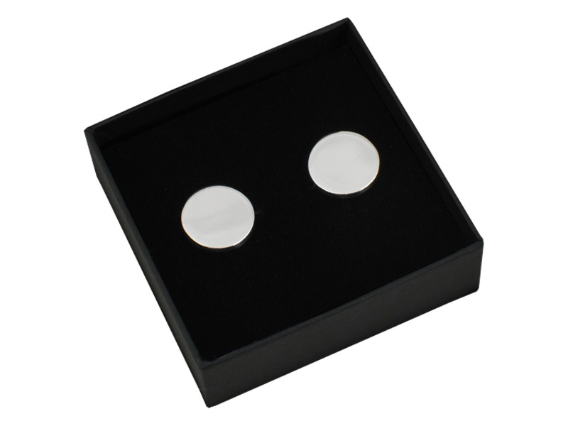 Manchetknopen Zilver Milano Circleproduct image #1