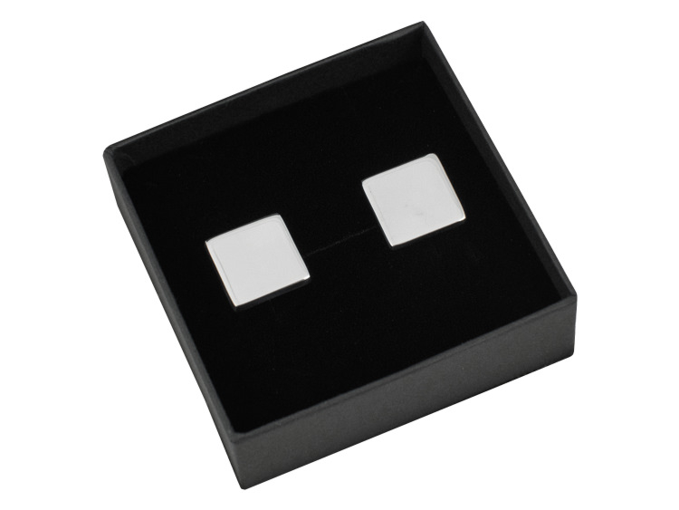 Manchetknopen Milano Zilver Squareproduct image #1