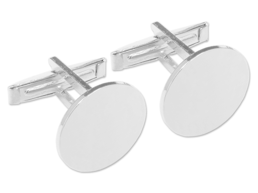 Vincenzo Manchetknopen Rond 925 Sterling Zilver WRHproduct image #1