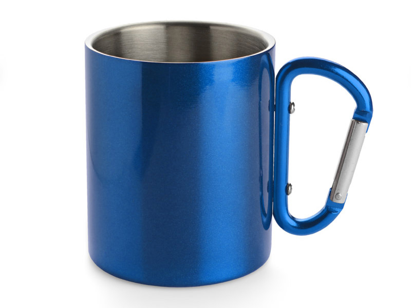 RVS Mok Karabijnhaak Forest Blauwproduct image #1