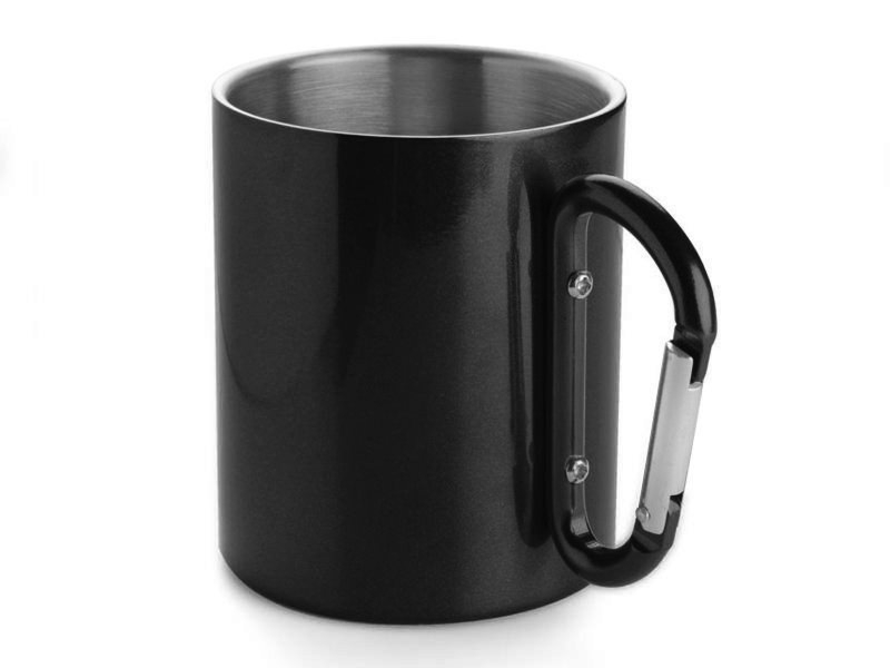 RVS Mok Karabijnhaak Forest Zwartproduct image #3