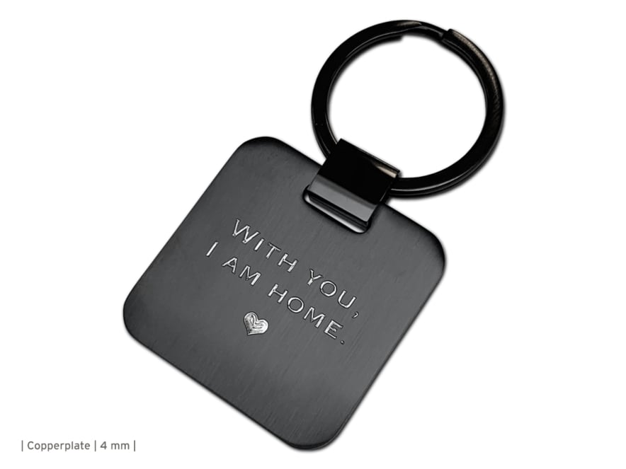 Sleutelhanger Square Gun Metalproduct image #3