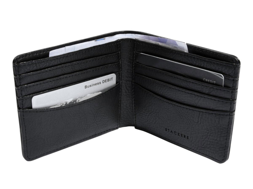 Portemonnee Heren Vegan Stackers Blackproduct image #2