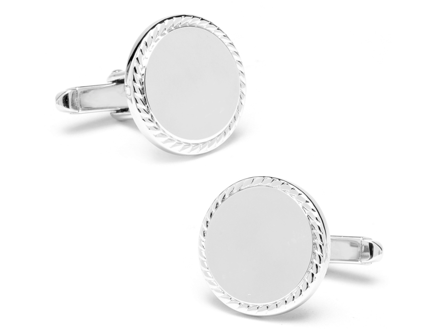 Manchetknopen Ox & Bull Zilver Roundproduct image #1