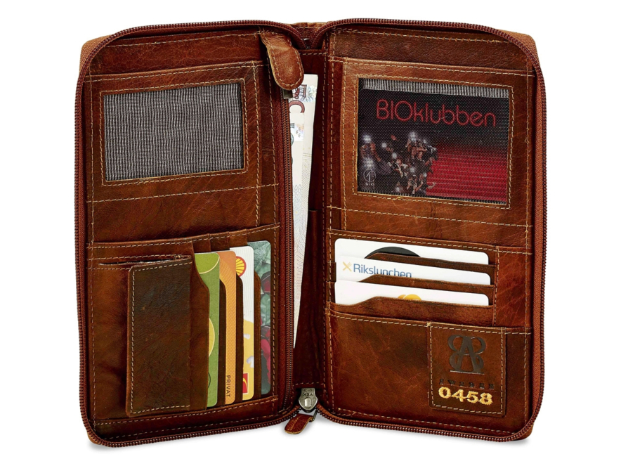 Reis Portemonnee B Away Leather Brownproduct image #1
