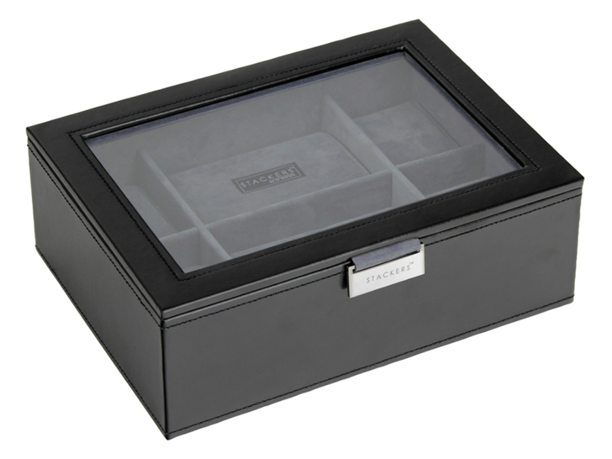 Horlogedoos Stackers Black Executiveproduct image #1