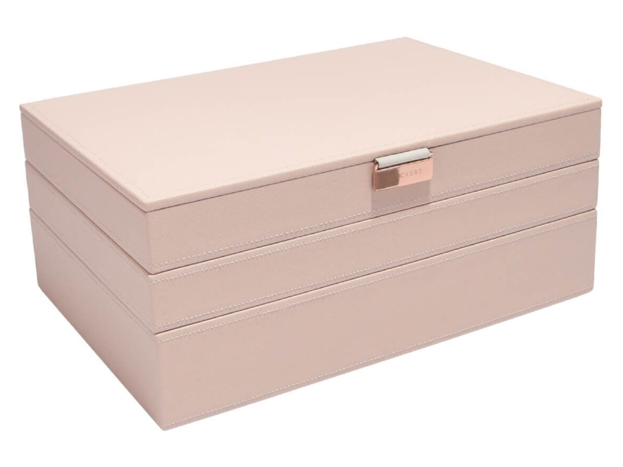 Sieradendoos Stackers Supersize 3-set Rozeproduct image #1