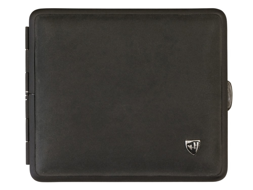 Sigarettendoosje Zwart Leer VH Matteproduct image #2