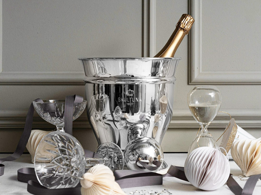 Champagne & Wijnkoeler Skultuna 1607 Silver Platedproduct image #3