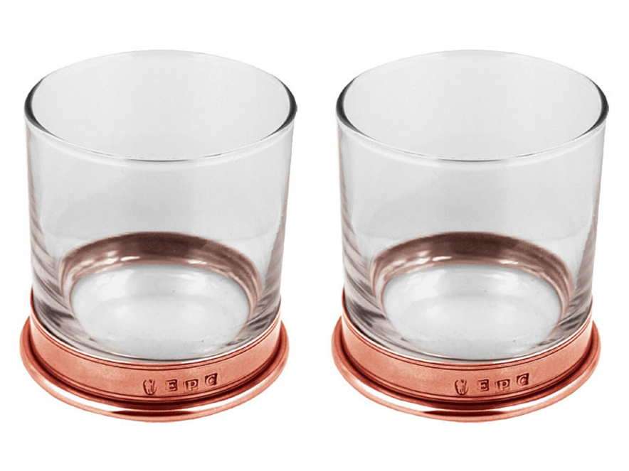 Whiskey Glazen Old English Roze 2 Stuksproduct image #1