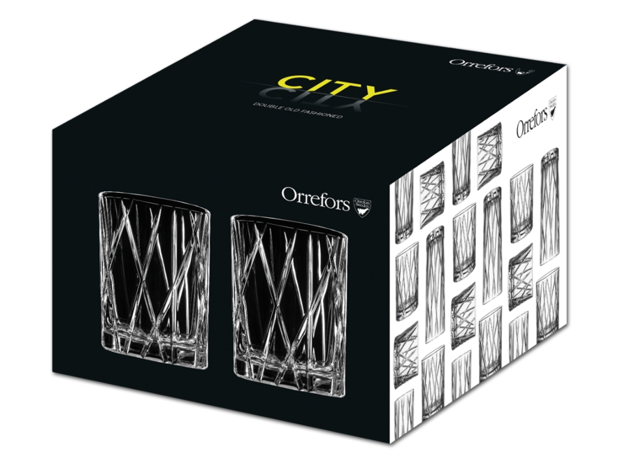 Whiskey Glazen Orrefors City Old Fashioned 25 cl 4 Stuksproduct image #3