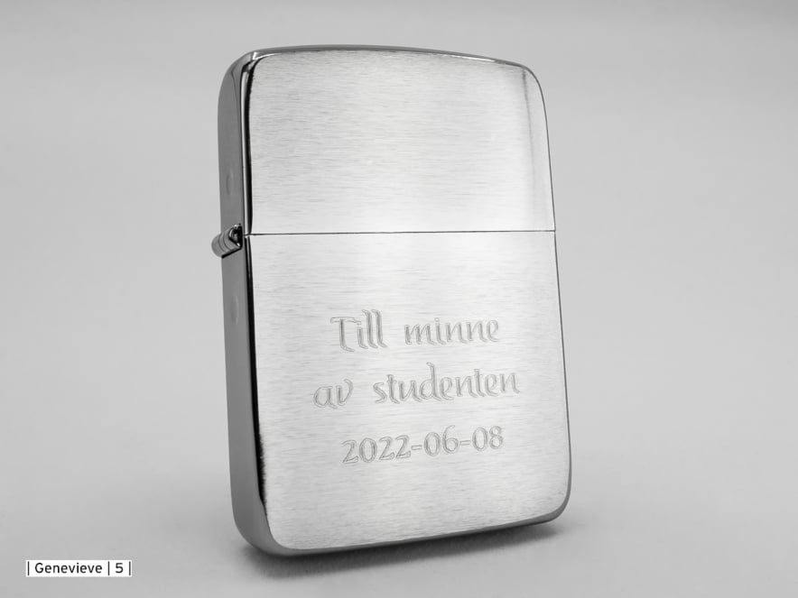 Zippo Aansteker Replica 1941 Brushed Chromeproduct image #2