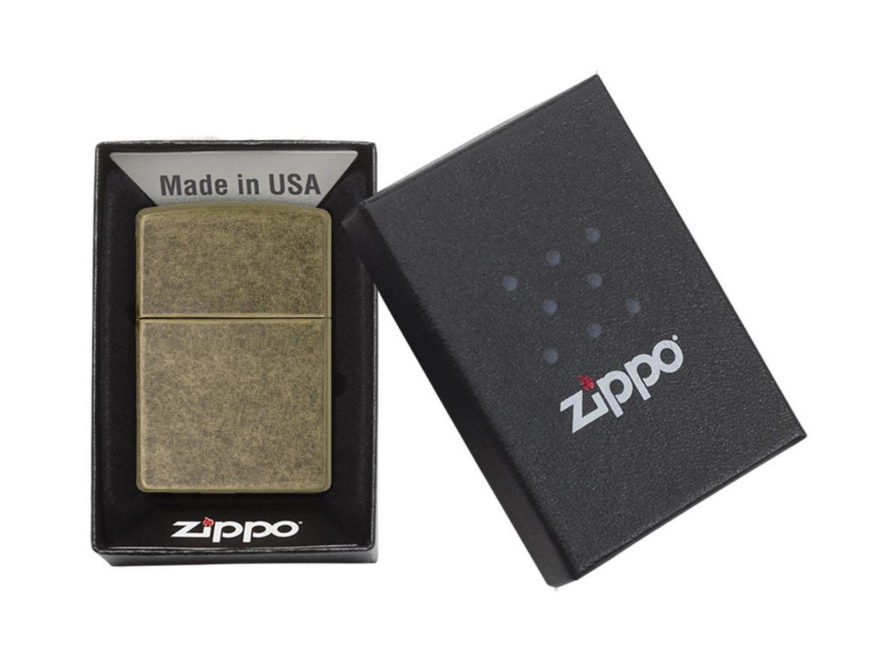 Zippo Aansteker Antique Brassproduct image #3