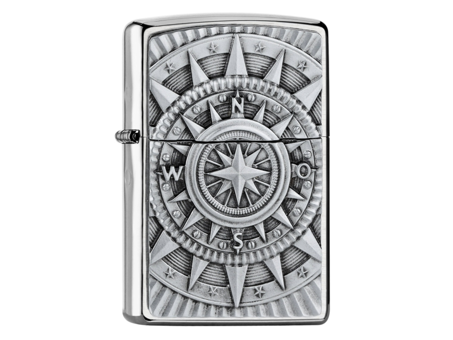 Zippo Aansteker Compass Emblemproduct image #1