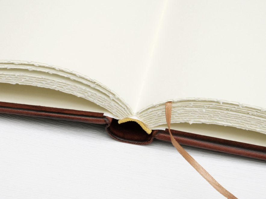 Gastenboek Cicero Antiek Leer Bruin 180 x 260 mmproduct image #3