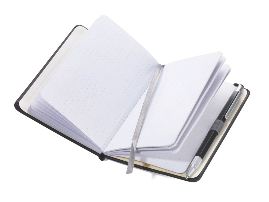 Notitieboek A6 & Pen Troika Slimpad Zwartproduct image #2