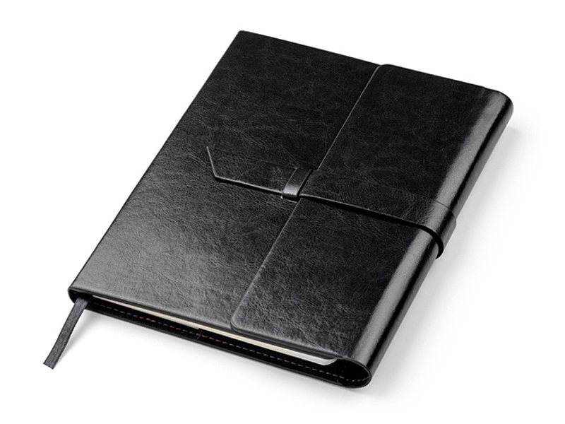 Notitieboek Vasco Eco-leer Zwartproduct image #1