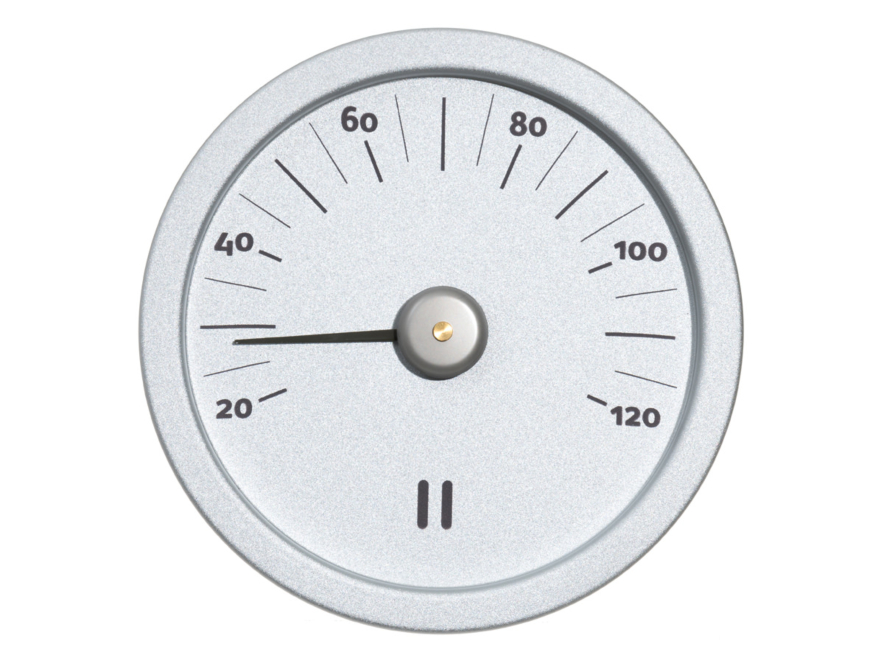 Sauna Thermometer Rento Zilverproduct image #1