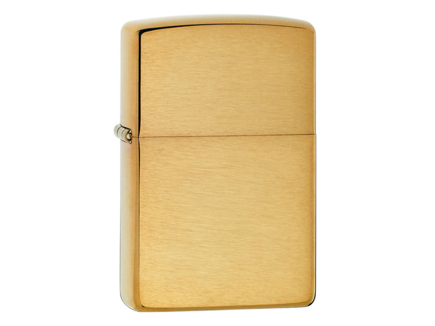 Zippo Aansteker Messing Brushed Brassproduct image #1