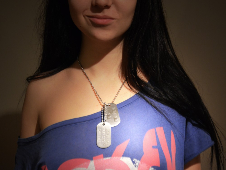 Dogtags Private Brushed Steelproduct image #3