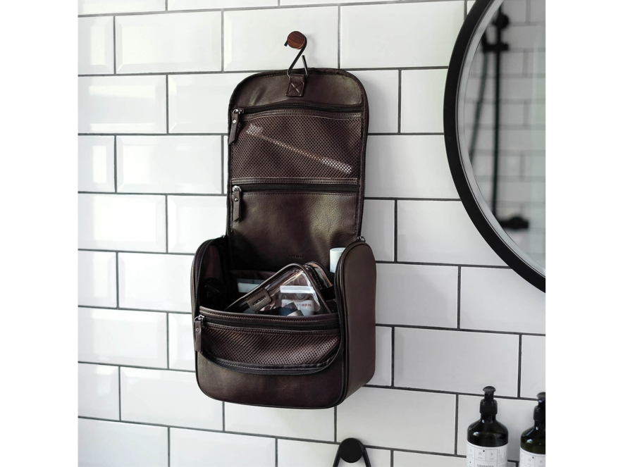 Toilettas Heren Ophangen Stackers Traveller Bruinproduct image #5