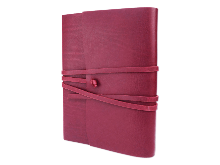 Journaal Amantius Leer Paars Fucsia 180 x 250 mmproduct image #1