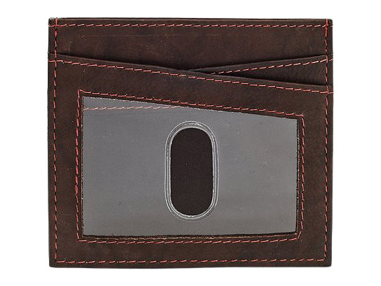 Kaarthouder Heren Zippo Leer Bruinproduct image #2